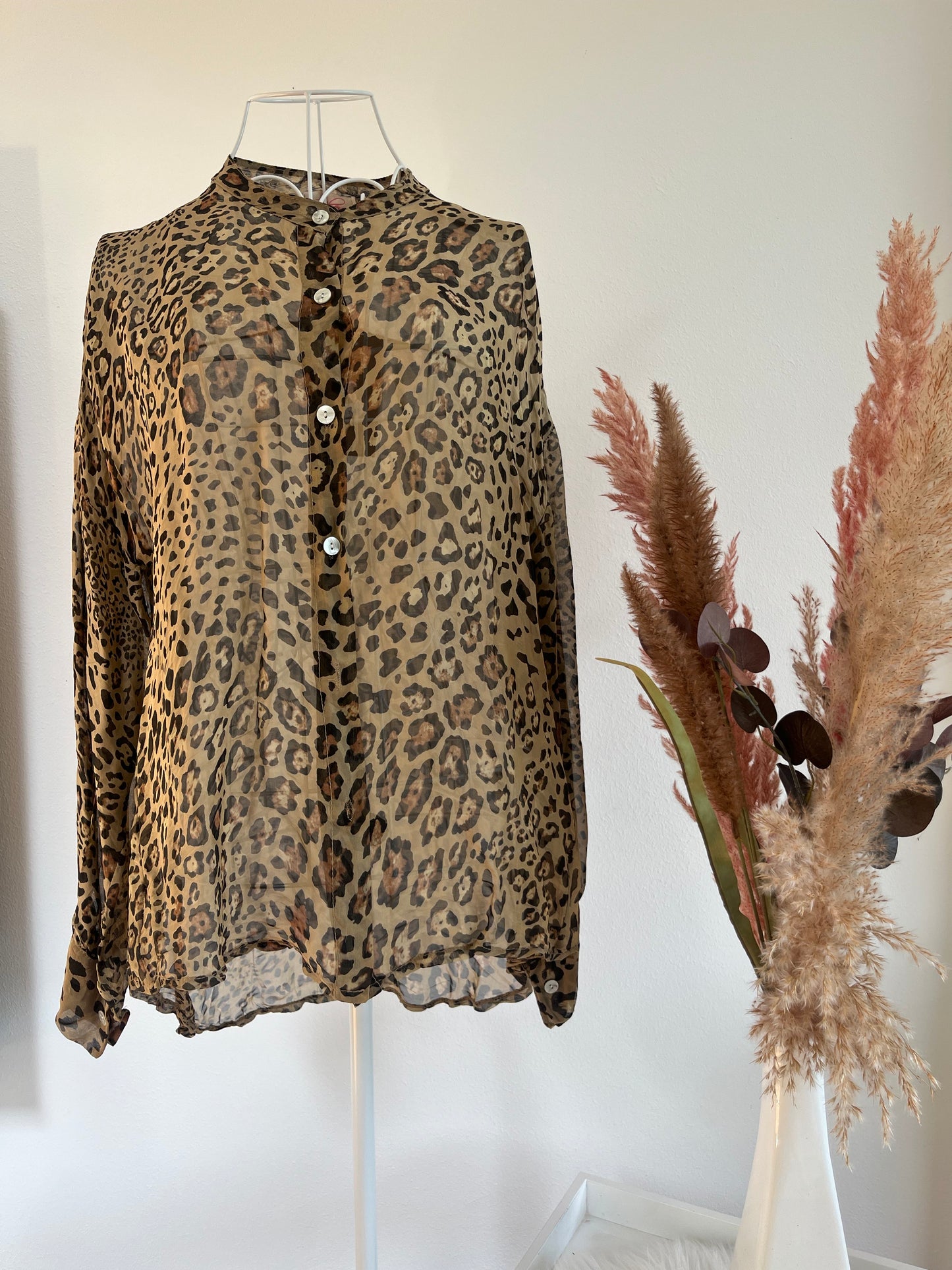 leo Bluse Transparent