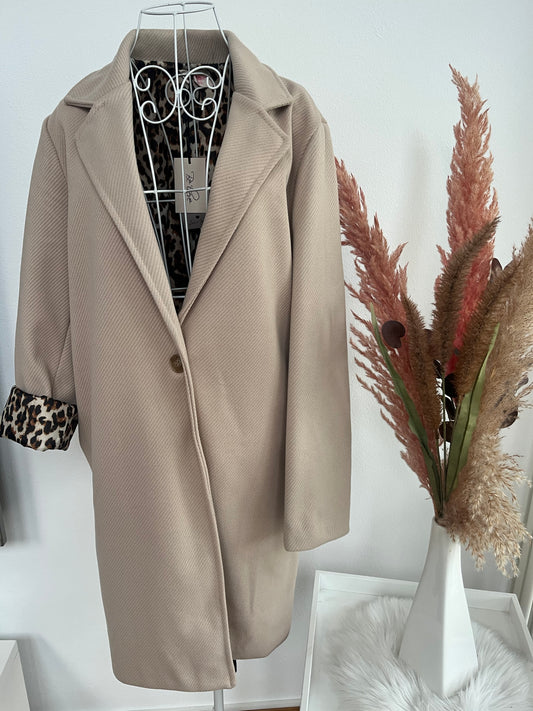 Mantel mit Leofutter