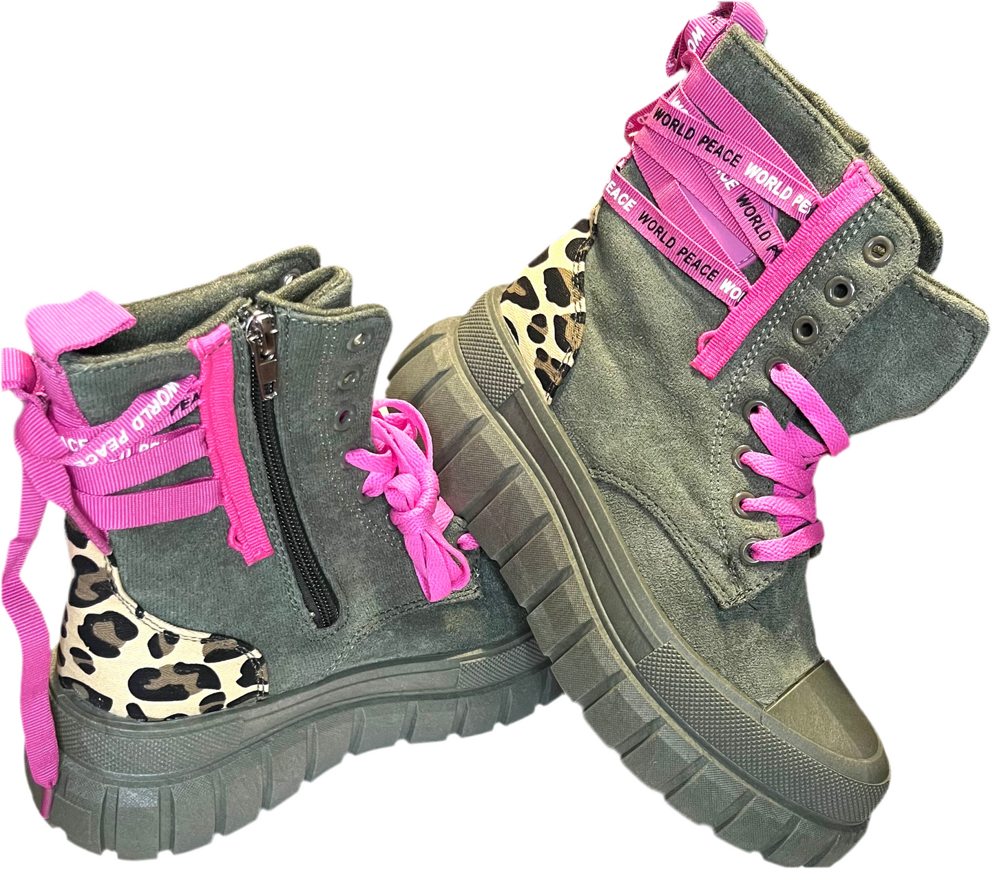 Boots ohne Glitzer Details