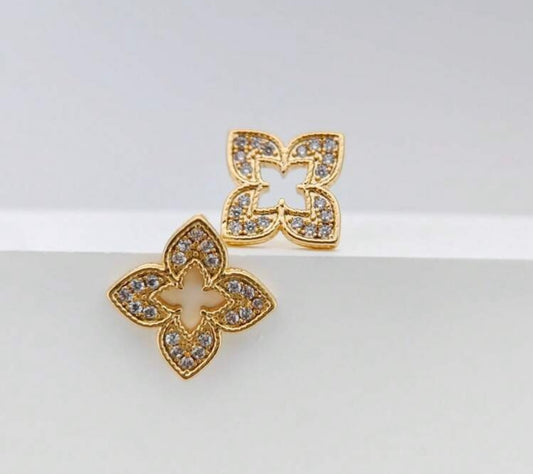 Ohrstecker „Kleeblatt“