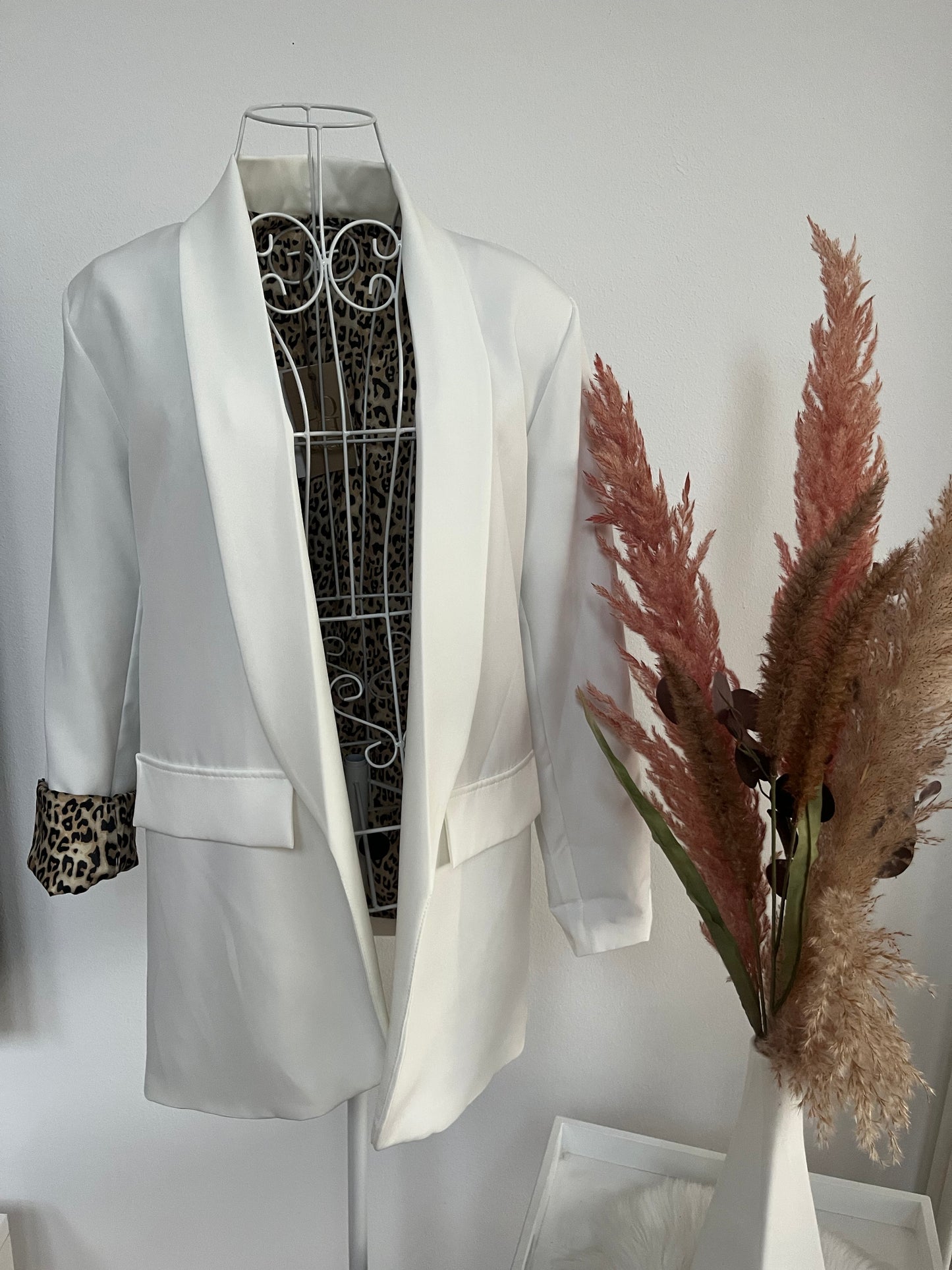 Blazer Animalprintfutter